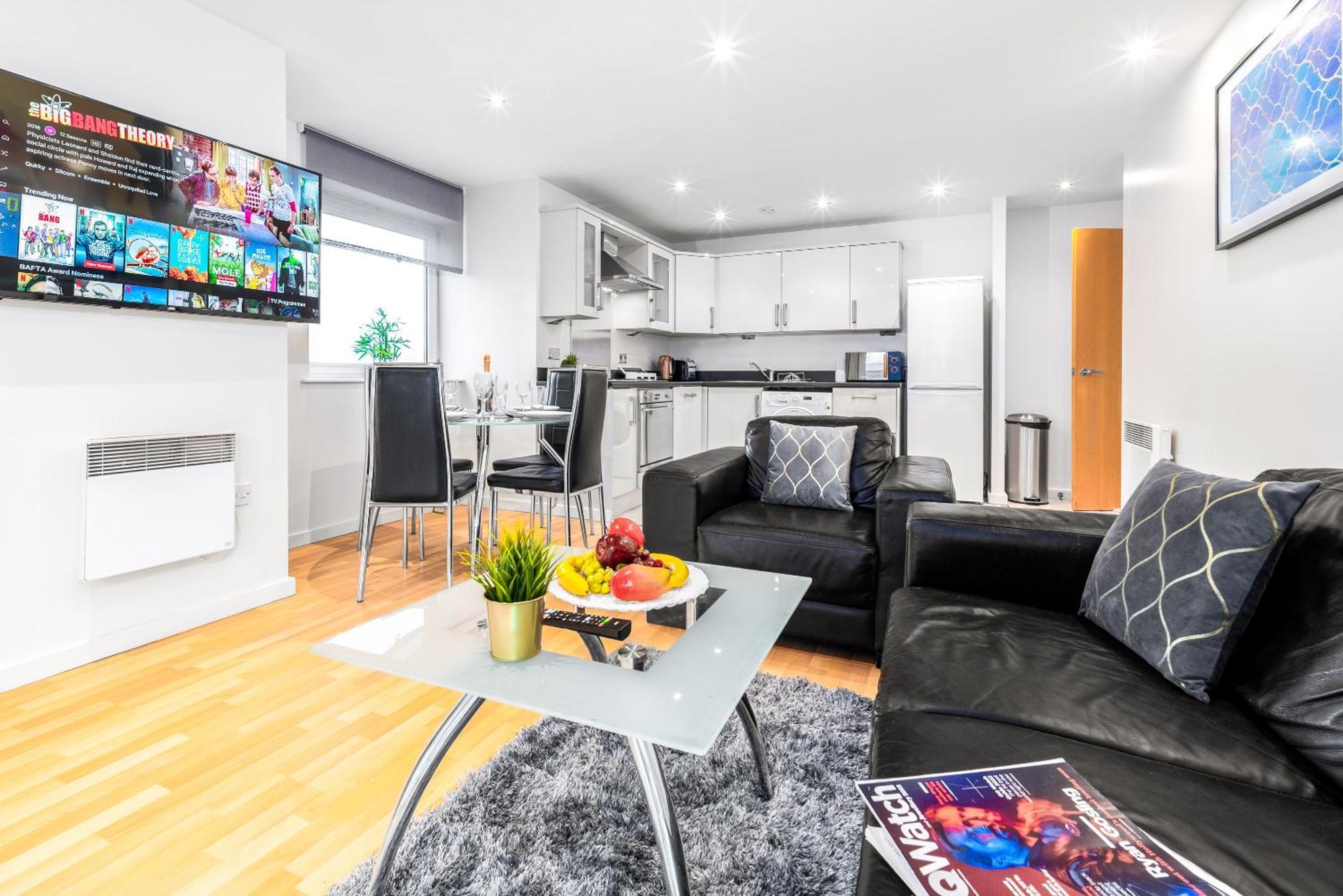 ברמינגהאם City Centre Apartment - 2 Bedroom - Secure Parking - Top Rated - 201M מראה חיצוני תמונה