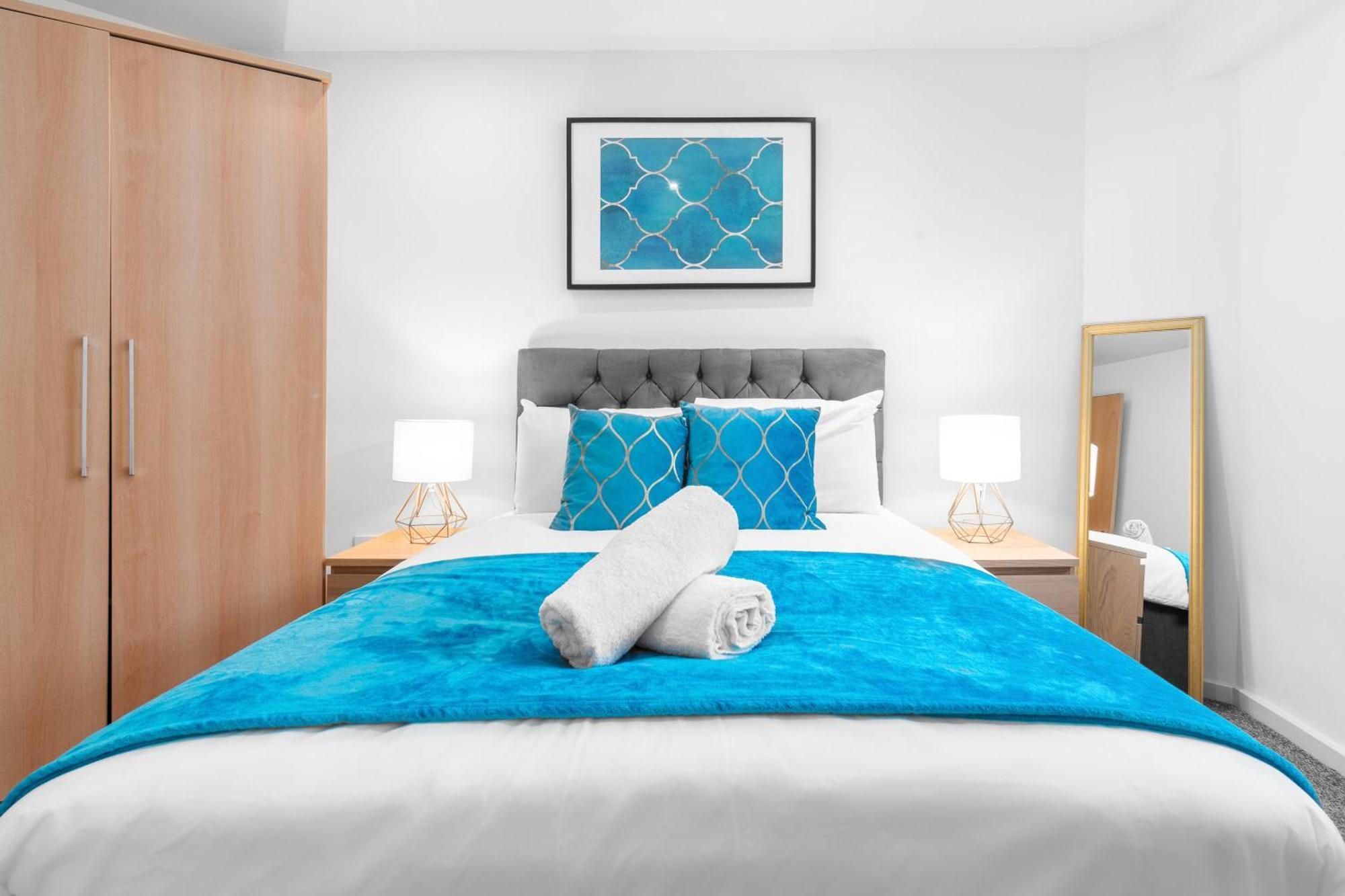 ברמינגהאם City Centre Apartment - 2 Bedroom - Secure Parking - Top Rated - 201M מראה חיצוני תמונה