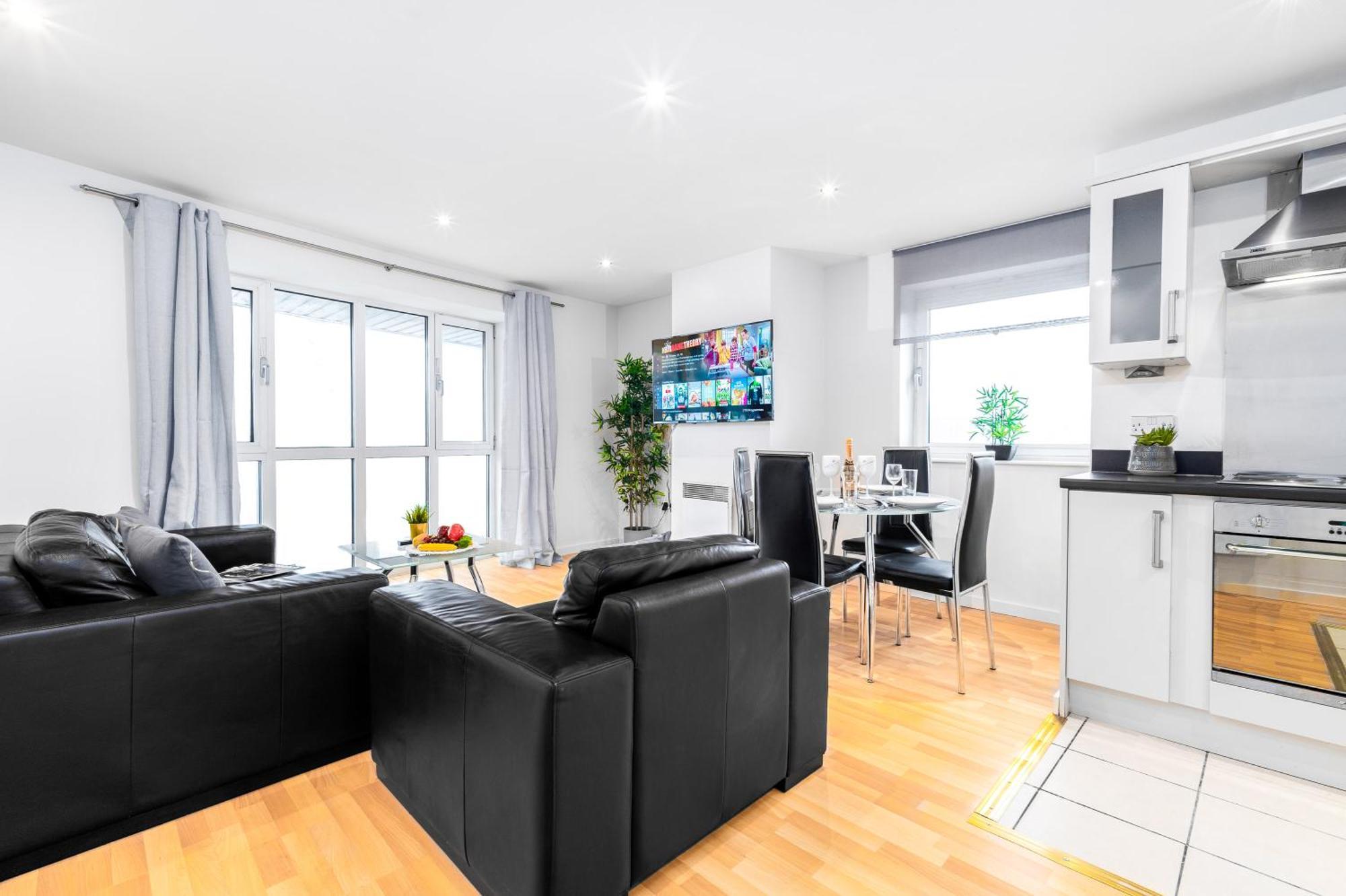 ברמינגהאם City Centre Apartment - 2 Bedroom - Secure Parking - Top Rated - 201M מראה חיצוני תמונה